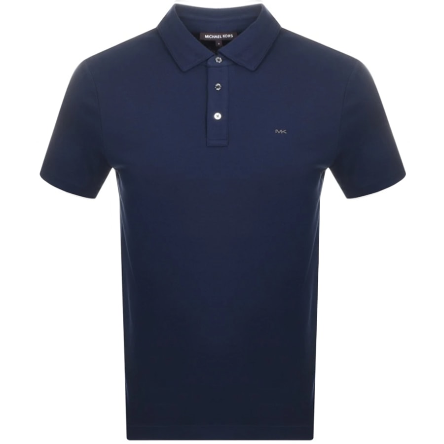 Alternative Image for ProductMichael Kors Sleek Polo T Shirt Navy1